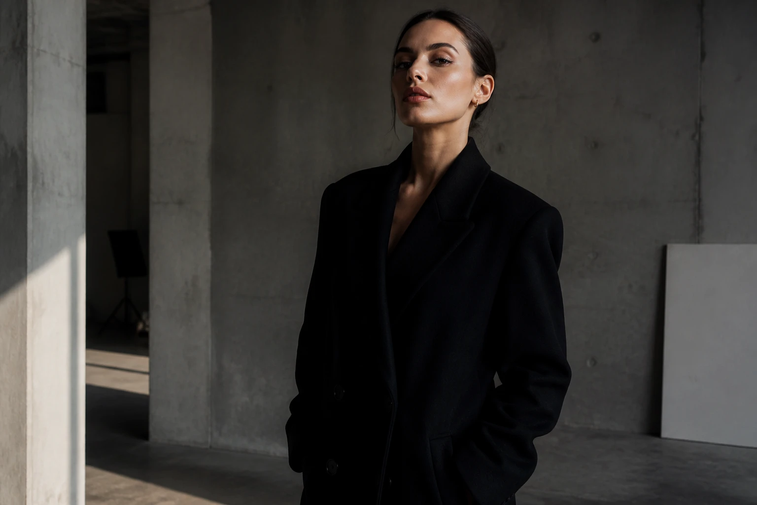 A closer fashion portrait